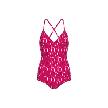DIOR One piece Swimsuit Women's Fuchsia