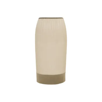 SAINT LAURENT SS24 Casual Long Skirts Women's Beige