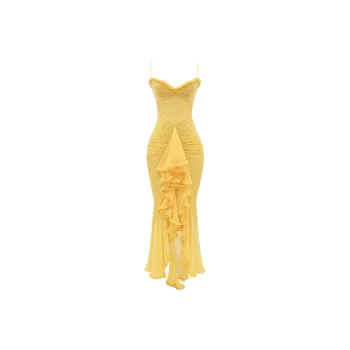 HOUSE OF CB GABBI Evening Dress Women's Apricot/Apricot