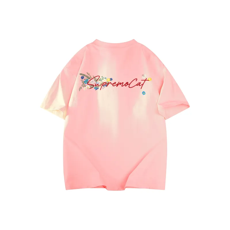 Supremo Cat T-Shirts Unisex-5