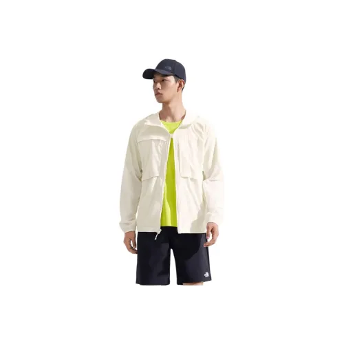 THE NORTH FACE City Outdoor Collection Sun Protection Clothing Men's Dune White