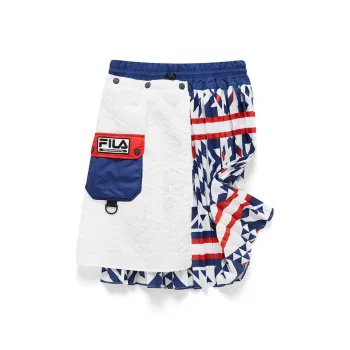 FILA x White Mountaineering Casual Short Skirts Women's Standard White