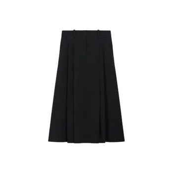 THEORY Casual Long Skirt Women's Black