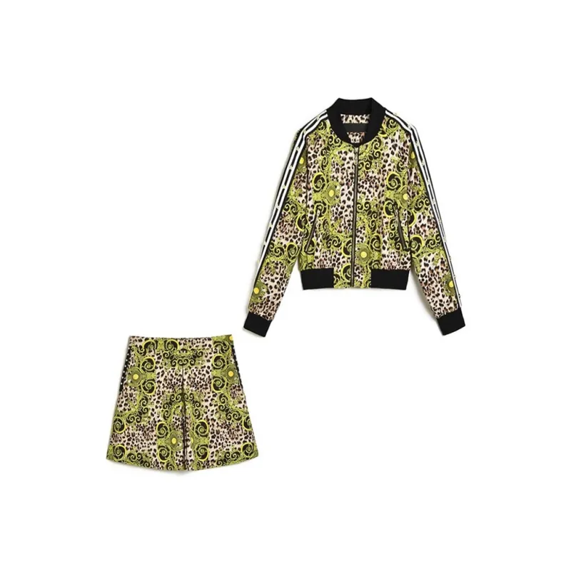 Mapping Skirt Set Women's Image Color-0