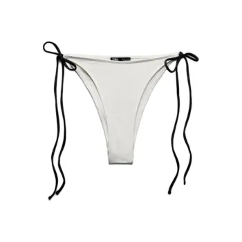 ZARA Bikinis Women's White