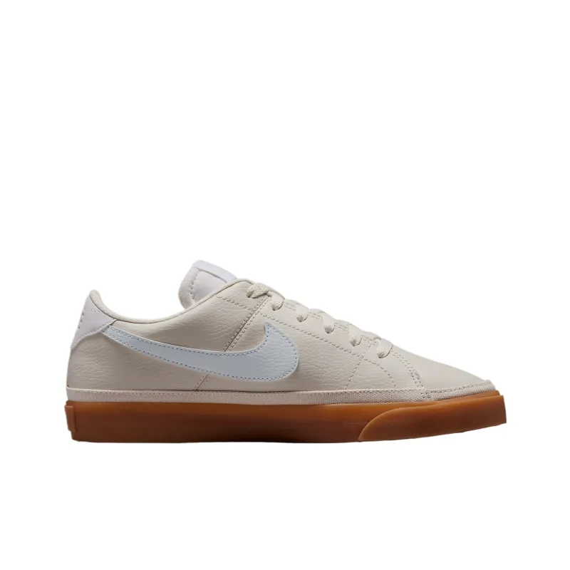 Nike Court Legacy Low Phantom Gum Yellow White Women's-1
