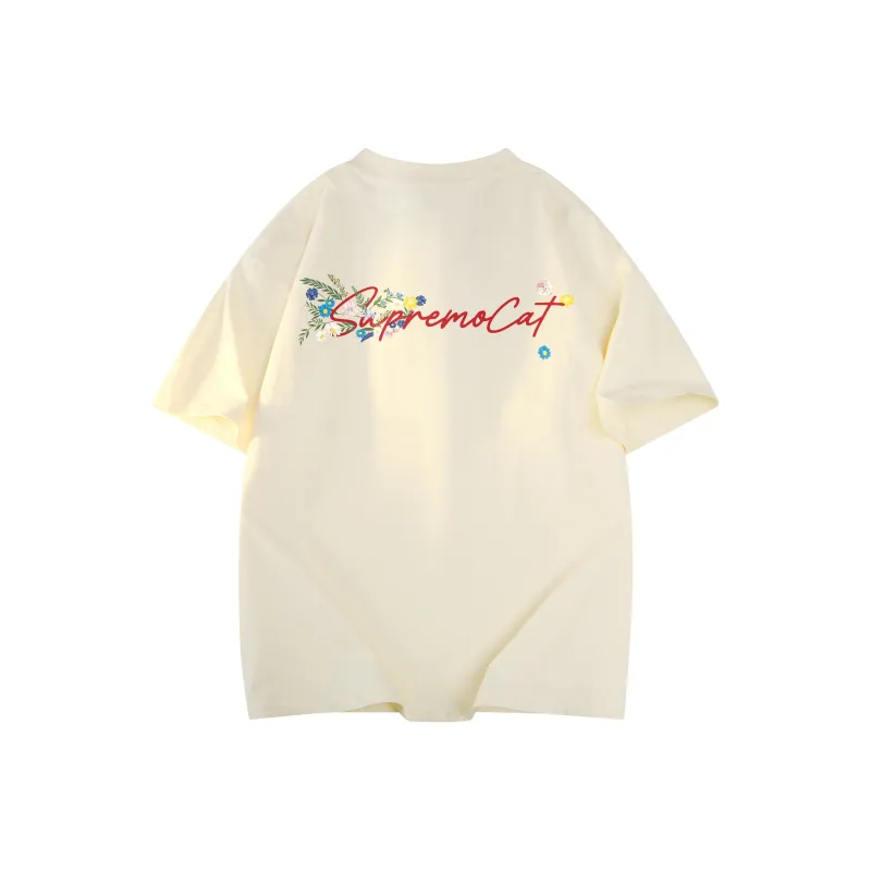 Supremo Cat T-Shirts Unisex-19
