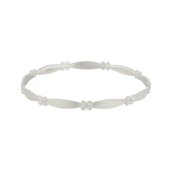 YINI 999 Fine Silver Bangles Women's