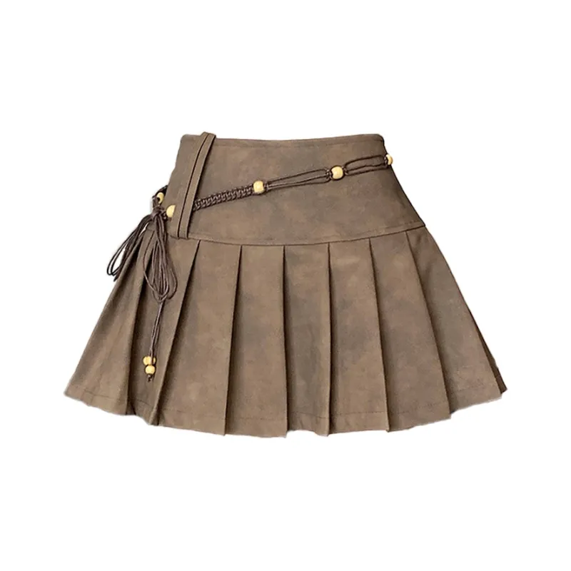 GTLA Leather Short Skirts Women's-14