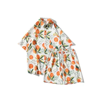 Fakeyoung Shirt Matching Set Unisex