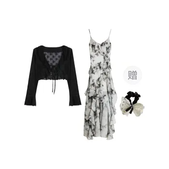PAVEA Two Piece Skirt Sets Women's