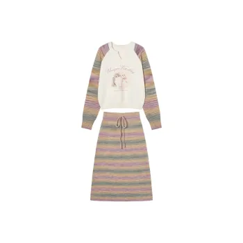 EPTISON WOMAN Skirt Set Women's Multicolor Orchid
