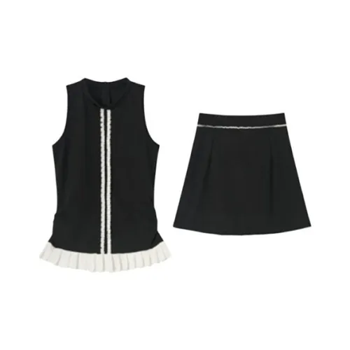 TIBINB Two Piece Skirt Sets Women's