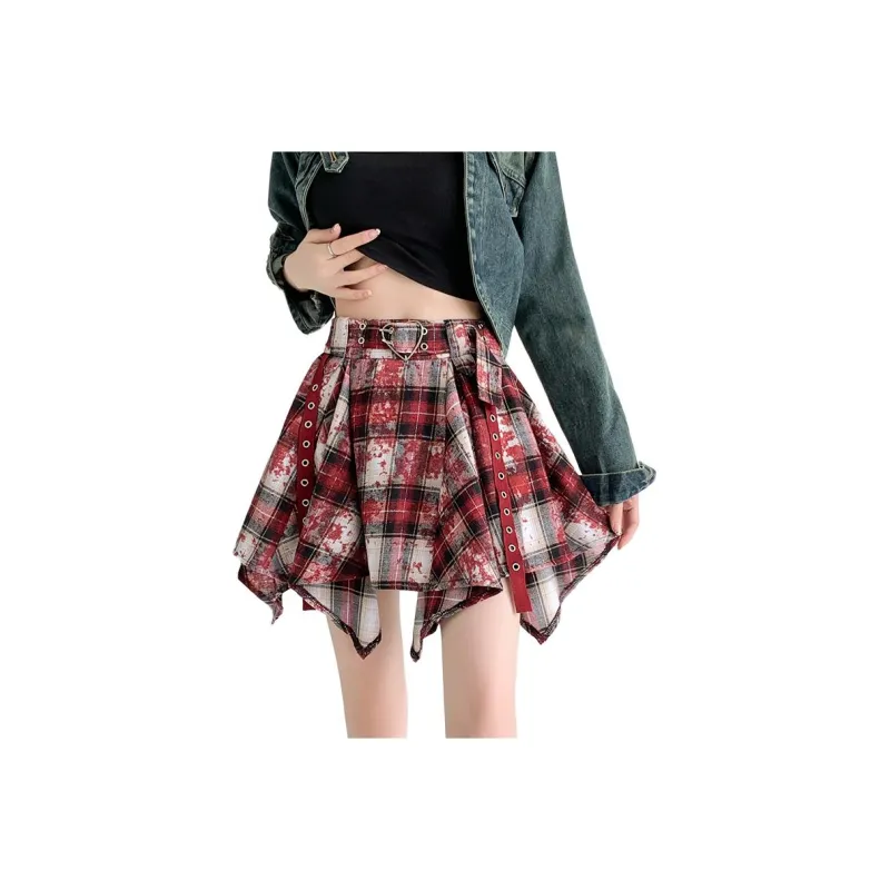 XIANSINIAO Casual Short Skirts Women's-4