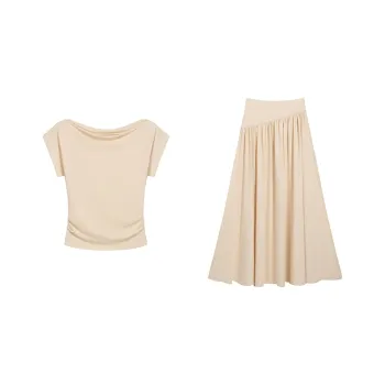 AHDO Two Piece Skirt Sets Women's