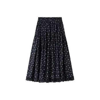 HTMEME Casual Long Skirt Women's
