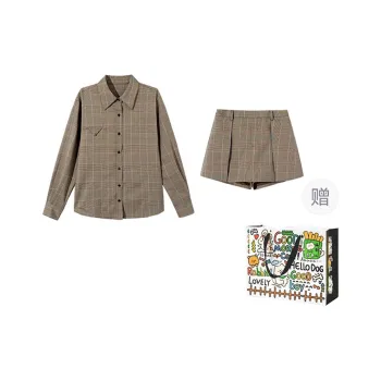 Dippanis Skirt Set Women's Brown