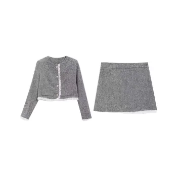 KEAB Skirt Set Women's Light Gray