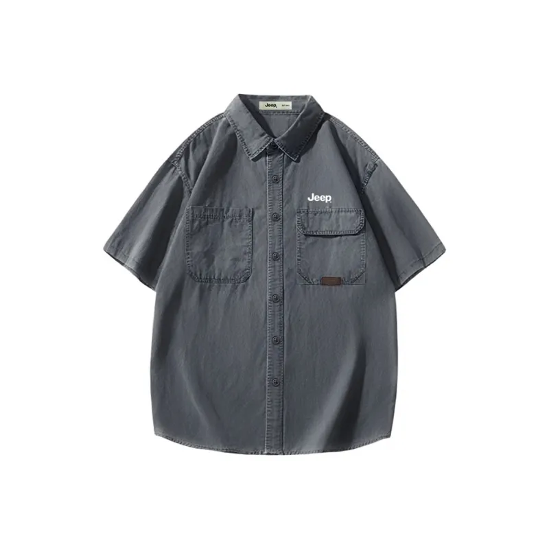 Jeep Outdoor Casual Shirt Unisex-0