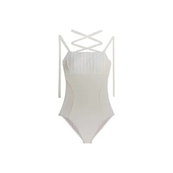 VIKINI VENDER SWIM WEAR & BEACH WEAR Bikini Women's Ivory White