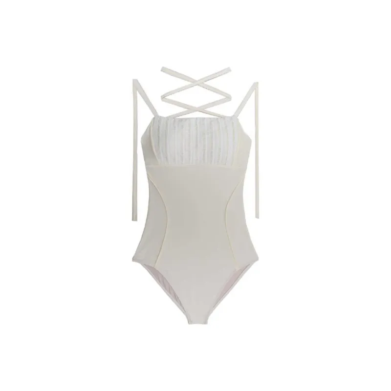 VIKINI VENDER SWIM WEAR & BEACH WEAR Bikini Women's Ivory White-0