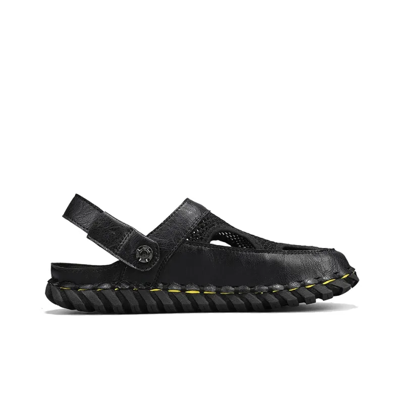 GESENLANG Slip Resistant Quick Dry Closed Toe Slippers Men's-6