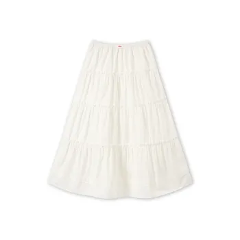 Kirsh Casual Long Skirts Women's White