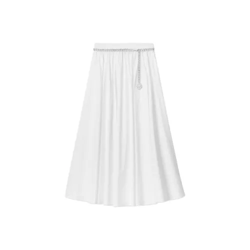 MICHAEL KORS SS25 Casual Long Skirt Women's White