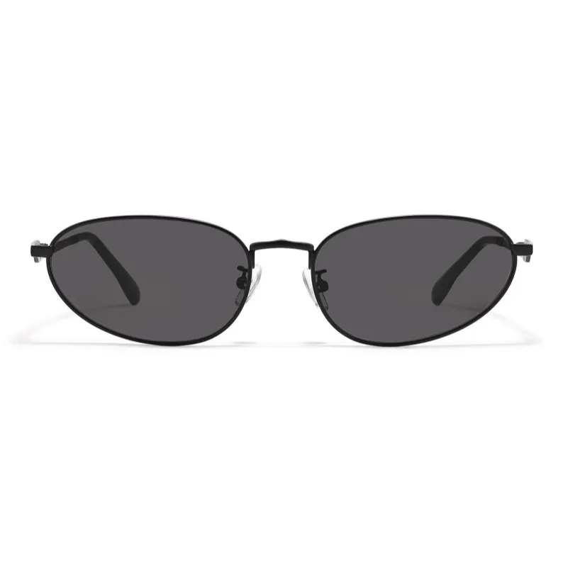 Sagawa Stainless Steel Metal Cat Eye Sunglasses Unisex-5