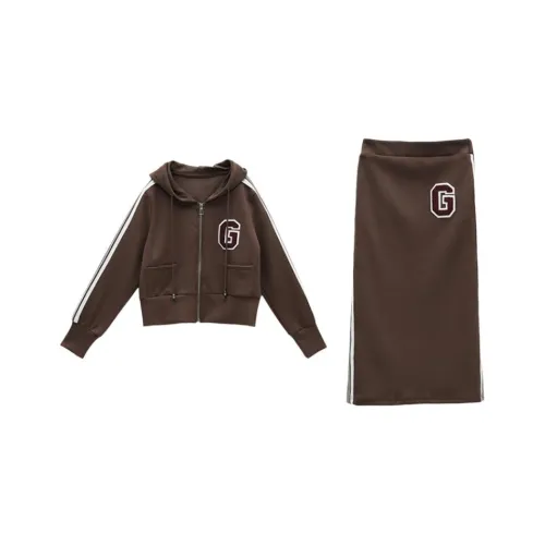Fele.d Two Piece Skirt Sets Women's