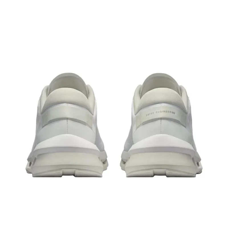 On Cloudzone Anti Slip Wear Resistant Low Top Running Shoes Men's White-4