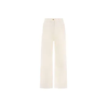 Elisabetta Franchi High waisted Cropped Jeans