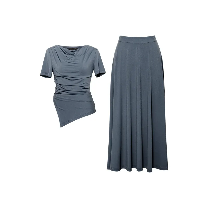 ROEYSHOUSE Two Piece Skirt Sets Women's-0