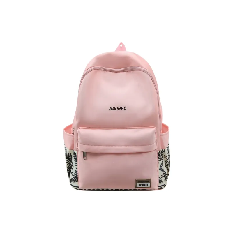 AIBAG Nylon Backpack Unisex White/Gray/Black/Pink/Coffee/Green-20