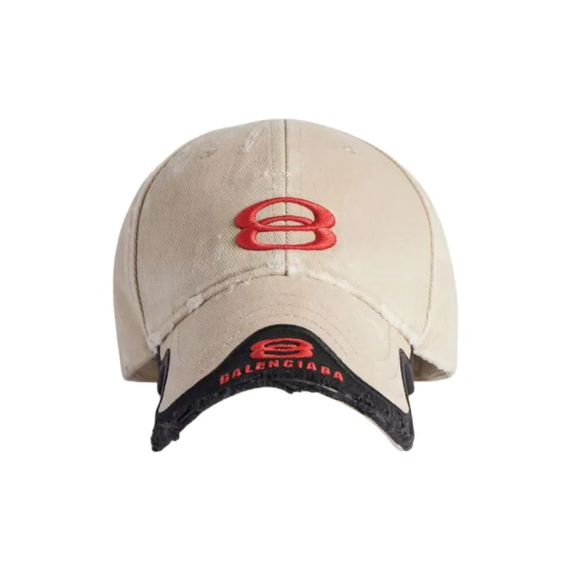 Balenciaga Unity Sports Icon Distressed Cap-0