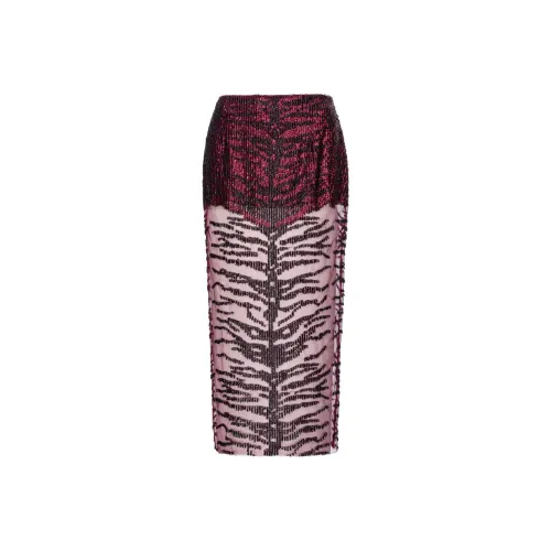PINKO Sequin embellished Midi Skirt