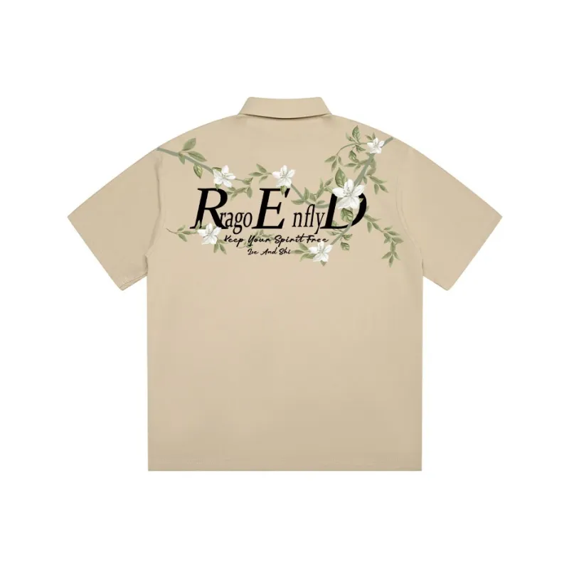 RED DRAGONFLY Polo Shirt Unisex-13