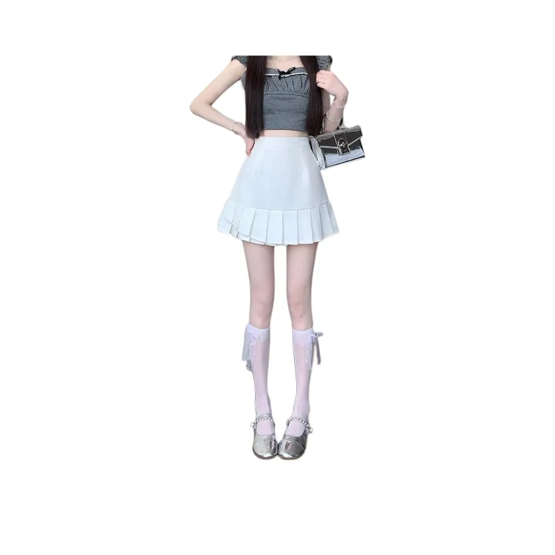 Mu Xiao Xin Casual Short Skirts Women's-0