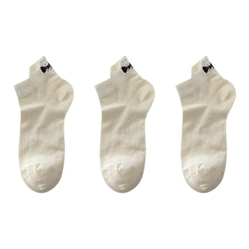 Moremoli Ankle Socks Women's 3 Pack