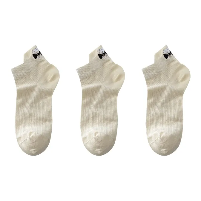 Moremoli Ankle Socks Women's 3 Pack-0