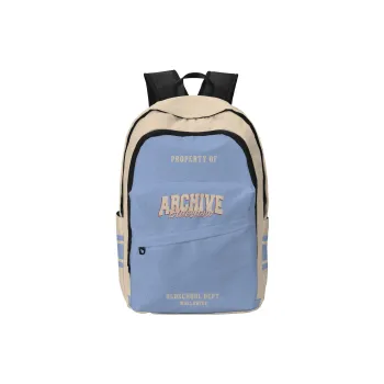 SRRW Polyester Backpack Regular Unisex White