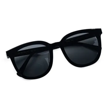 HELEN KELLER Plate Frame Round Sunglasses Unisex