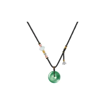 MISS TOOYA African Emerald Necklaces Unisex