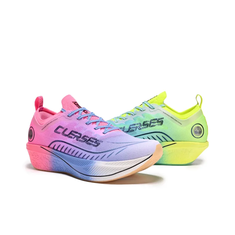 CLERSES Running Shoes Men Low Top White-1