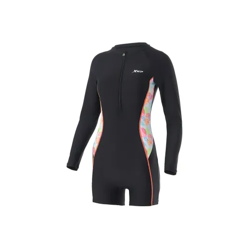 XTEP One piece Swimsuit Women's Black