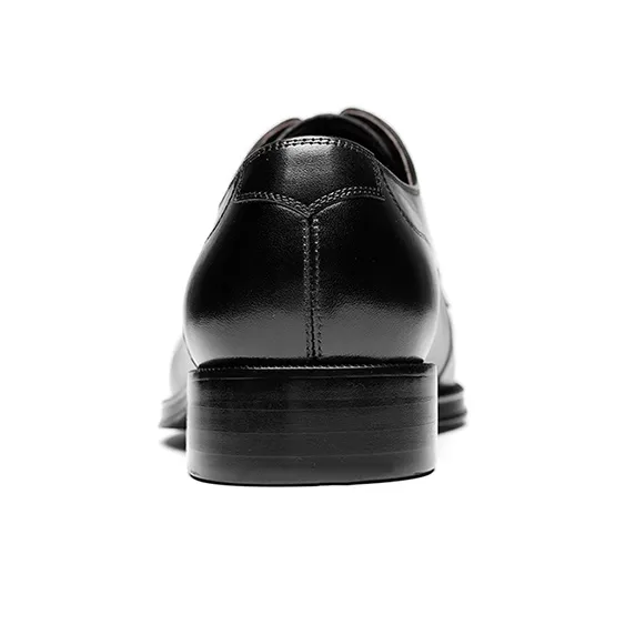 Bansley Dress Shoes Men Low Top Black-3