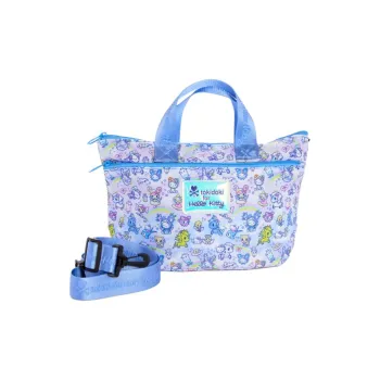 Sanrio Tokidoki, The Playful And Charming Character, Collaboration Polyester One Shoulder Handbag Women's Blue