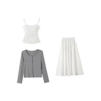 7 SEVFUN Two Piece Skirt Sets Women's