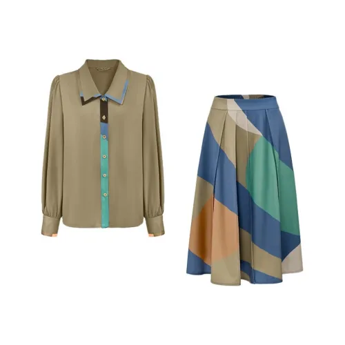 DIFFIE RIEGER Skirt Set Women's Image Color