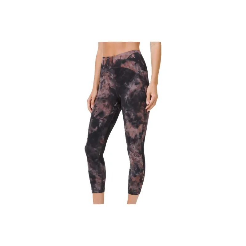 Lululemon Unlimit Athletic Trousers Women's Dye Graphite Gray Pink Pinkish-0
